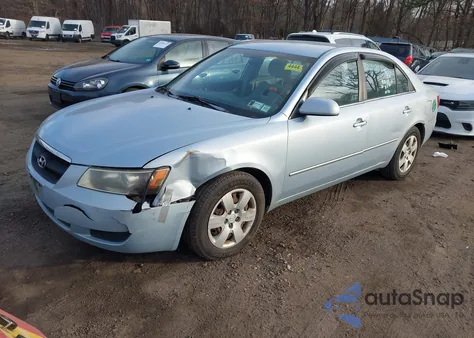 2007 Hyundai Sonata Gls from USA, damaged, VIN 5NPET46C07H297130